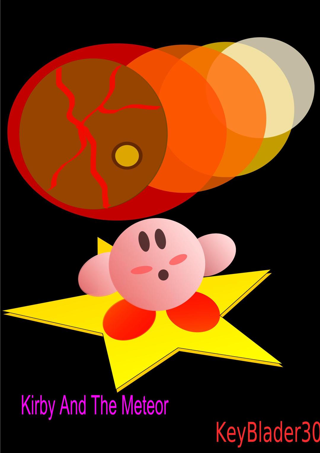 Kirby Meteor png transparent