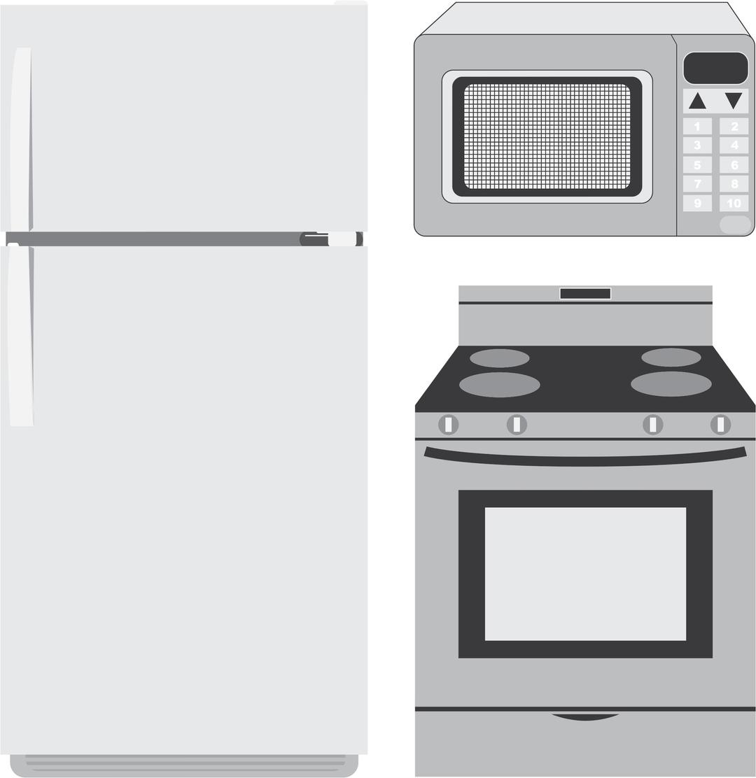 Kitchen Appliances png transparent