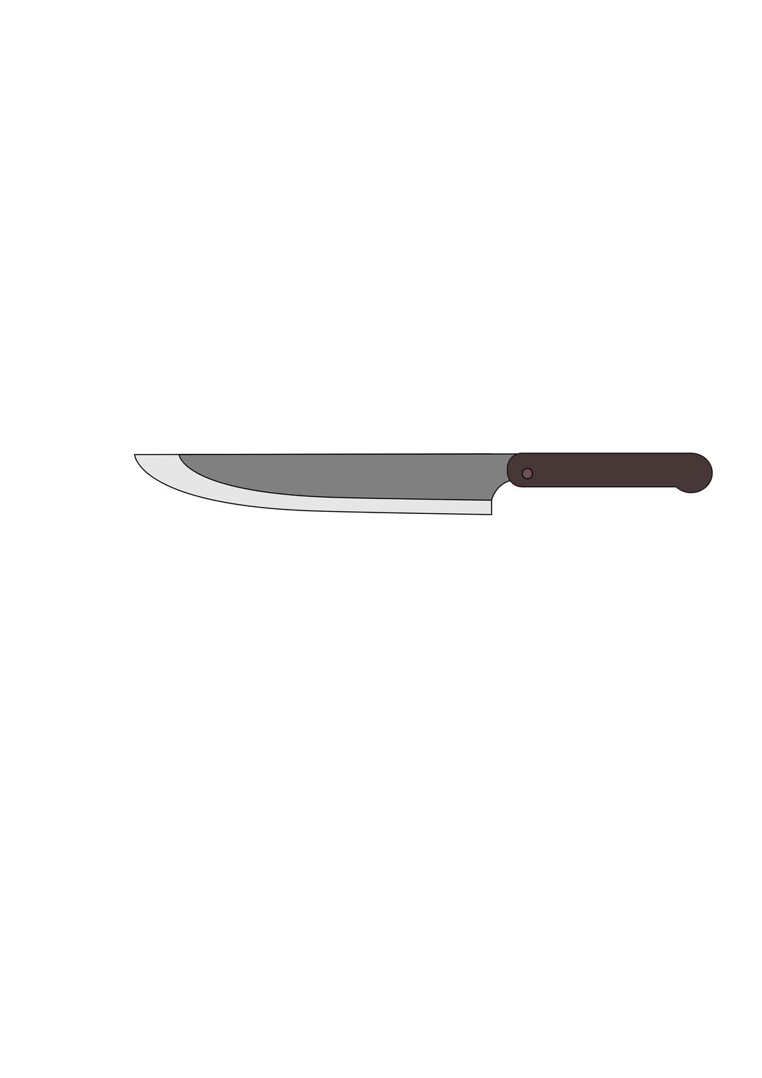Kitchen Knife png transparent