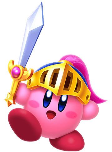 Knight Kirby png transparent