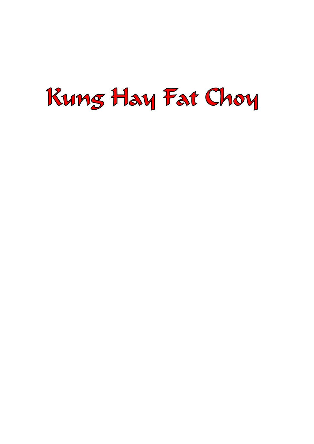 Kung Hay Fat Choy png transparent