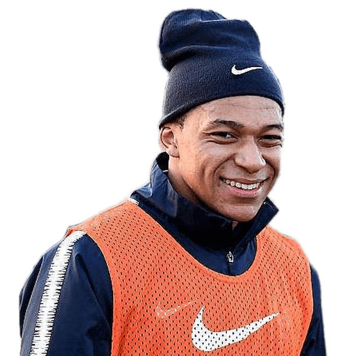 Kylian Mbappe Training Outfit png transparent