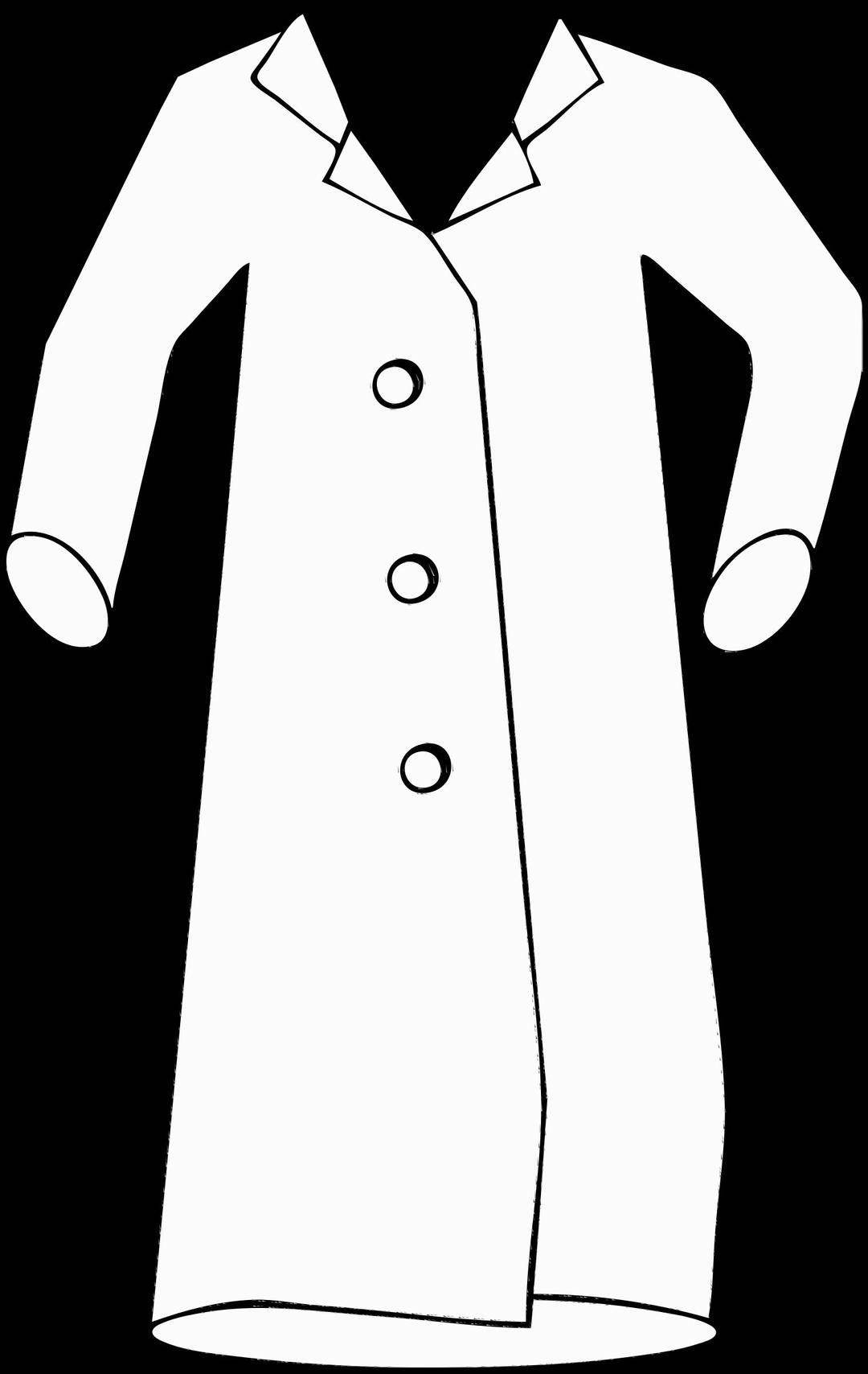 lab coat png transparent