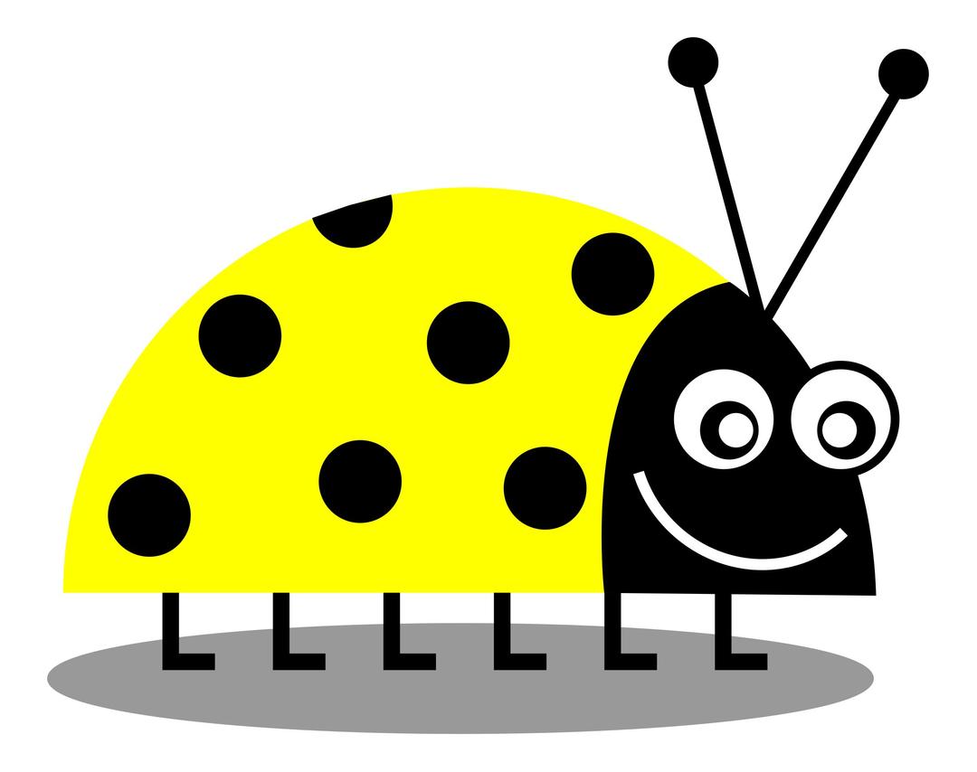 Ladybug Yellow png transparent