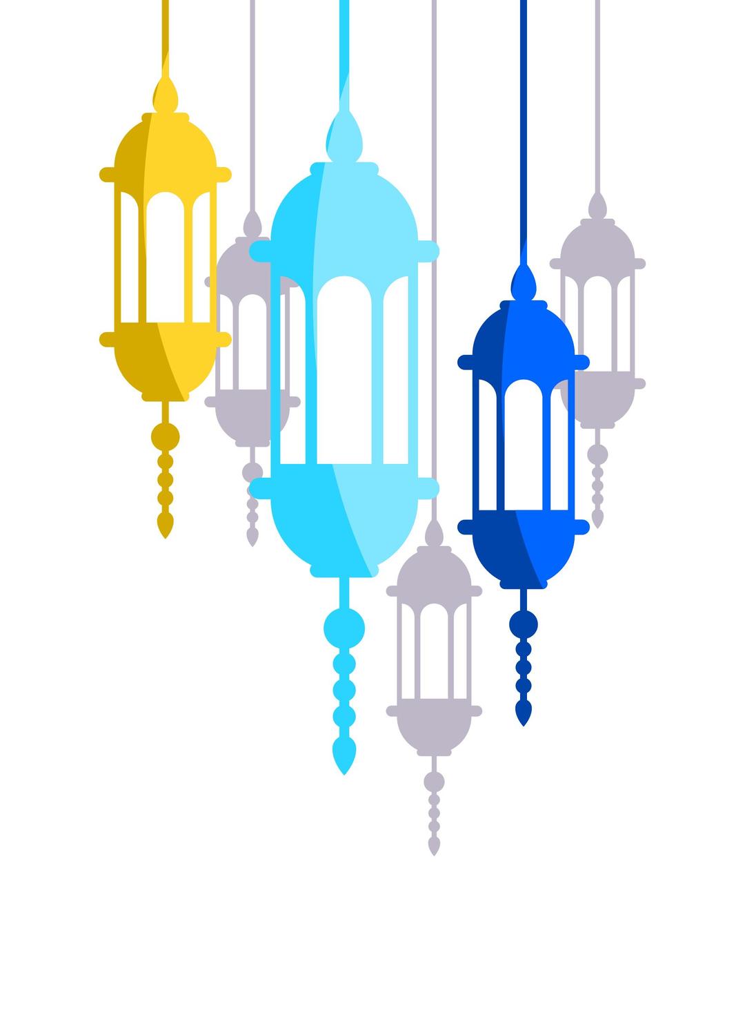 Lantern Islamic png transparent