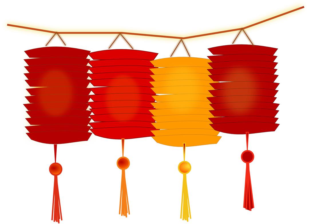 Lanterns For Chinese New Year png transparent