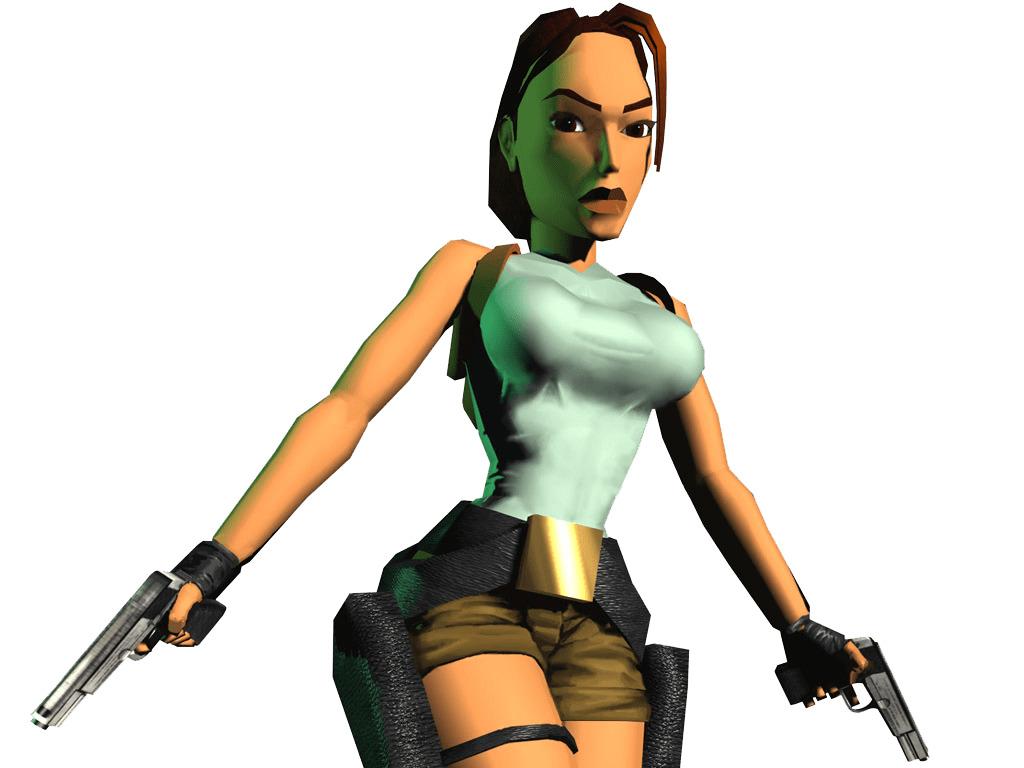 Lara Croft Close Up png transparent