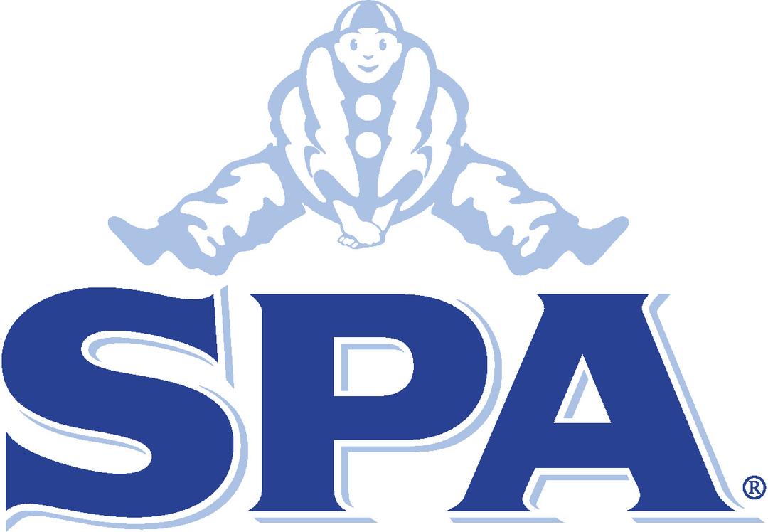 Large Blue Spa Logo png transparent
