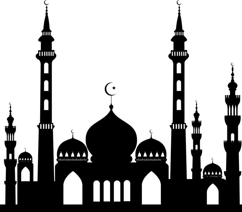 Large Mosque Islam png transparent