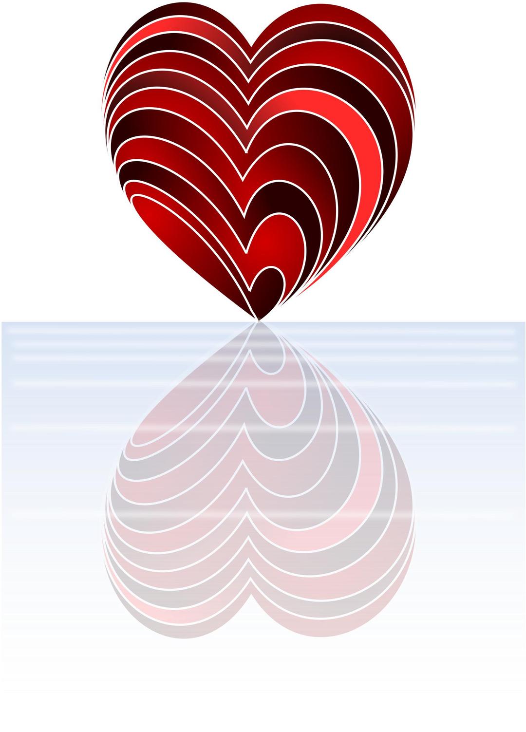 Layer heart png transparent
