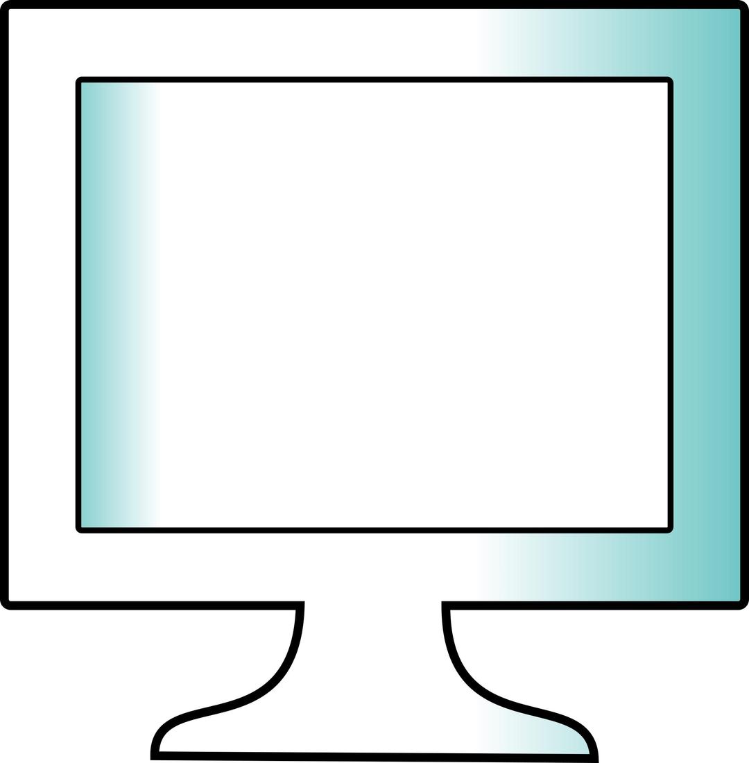 LCD Monitor png transparent