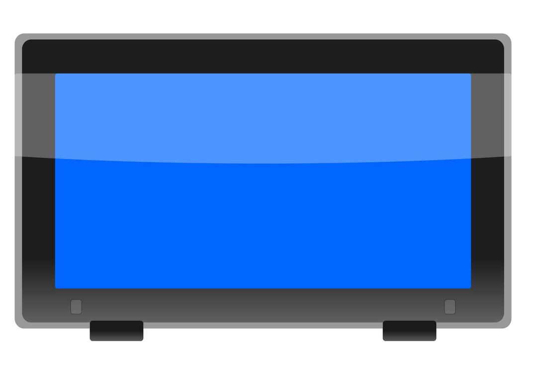 LCD Widescreen Monitor 1 png transparent