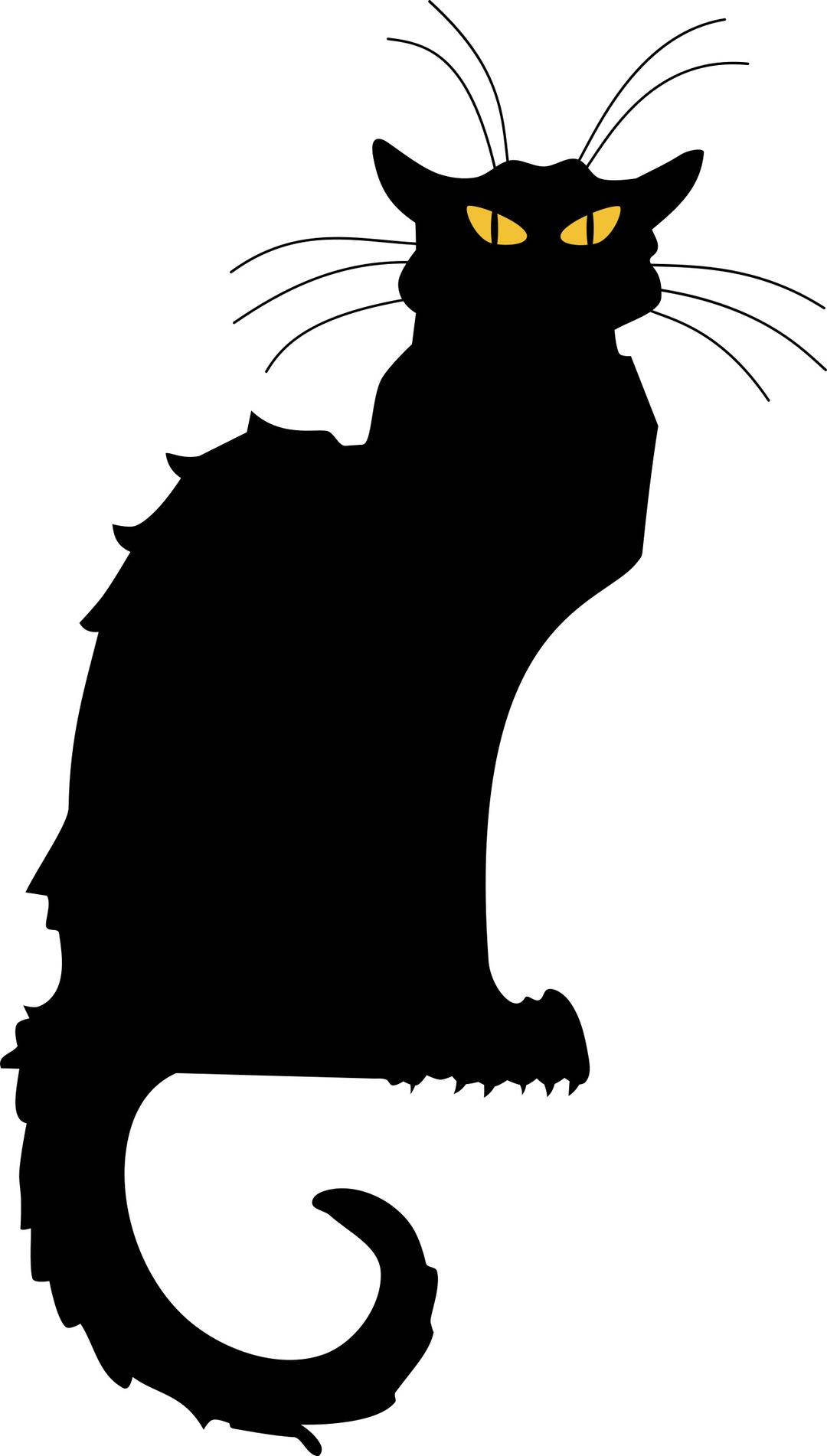 Le Chat Noir png transparent