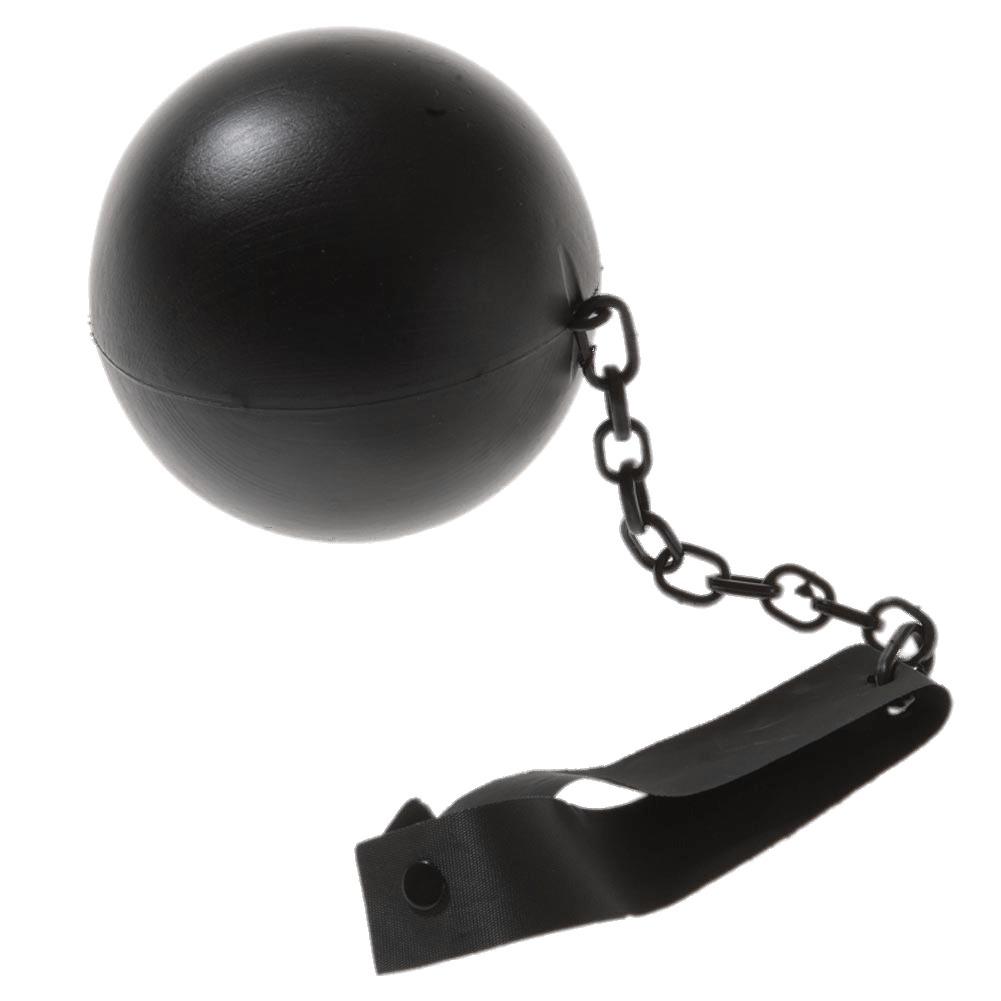 Leather Ball and Chain png transparent