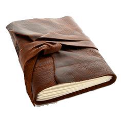 Leather Bound Journal png transparent