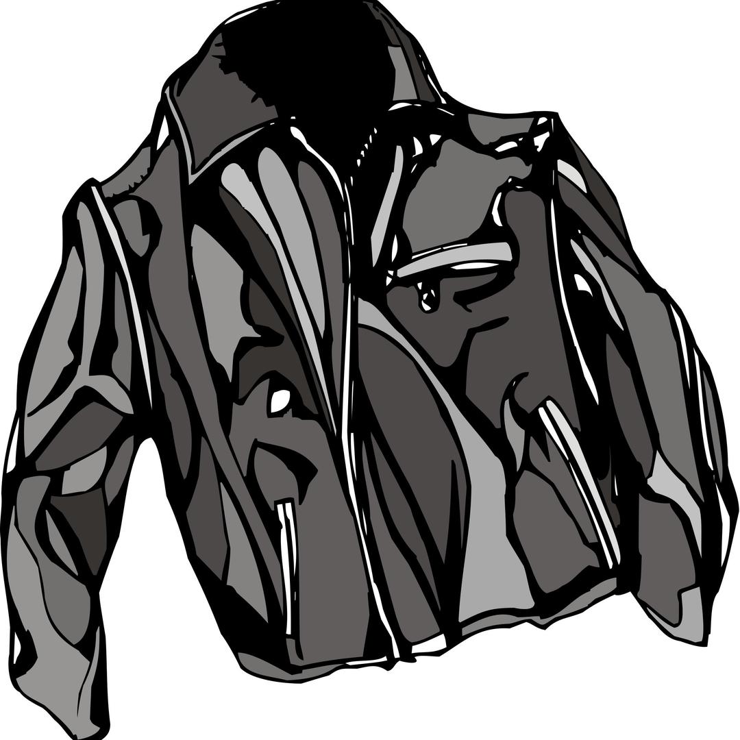 Leather jacket png transparent