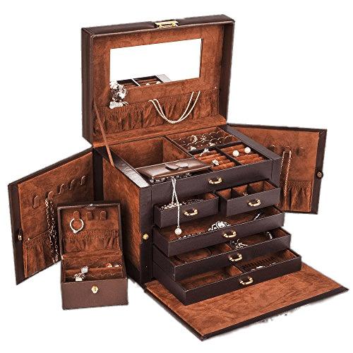 Leather Luxury Jewelry Box png transparent