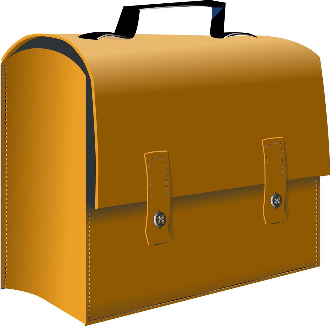 Leather suitcase png transparent