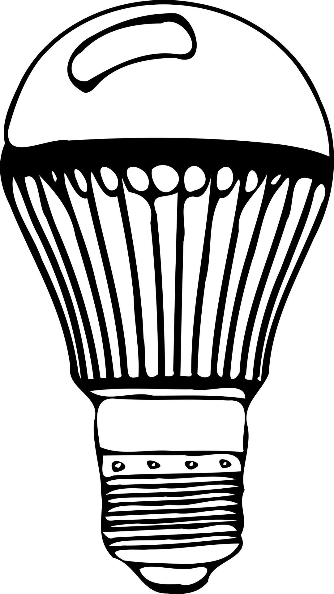 LED Bulb png transparent