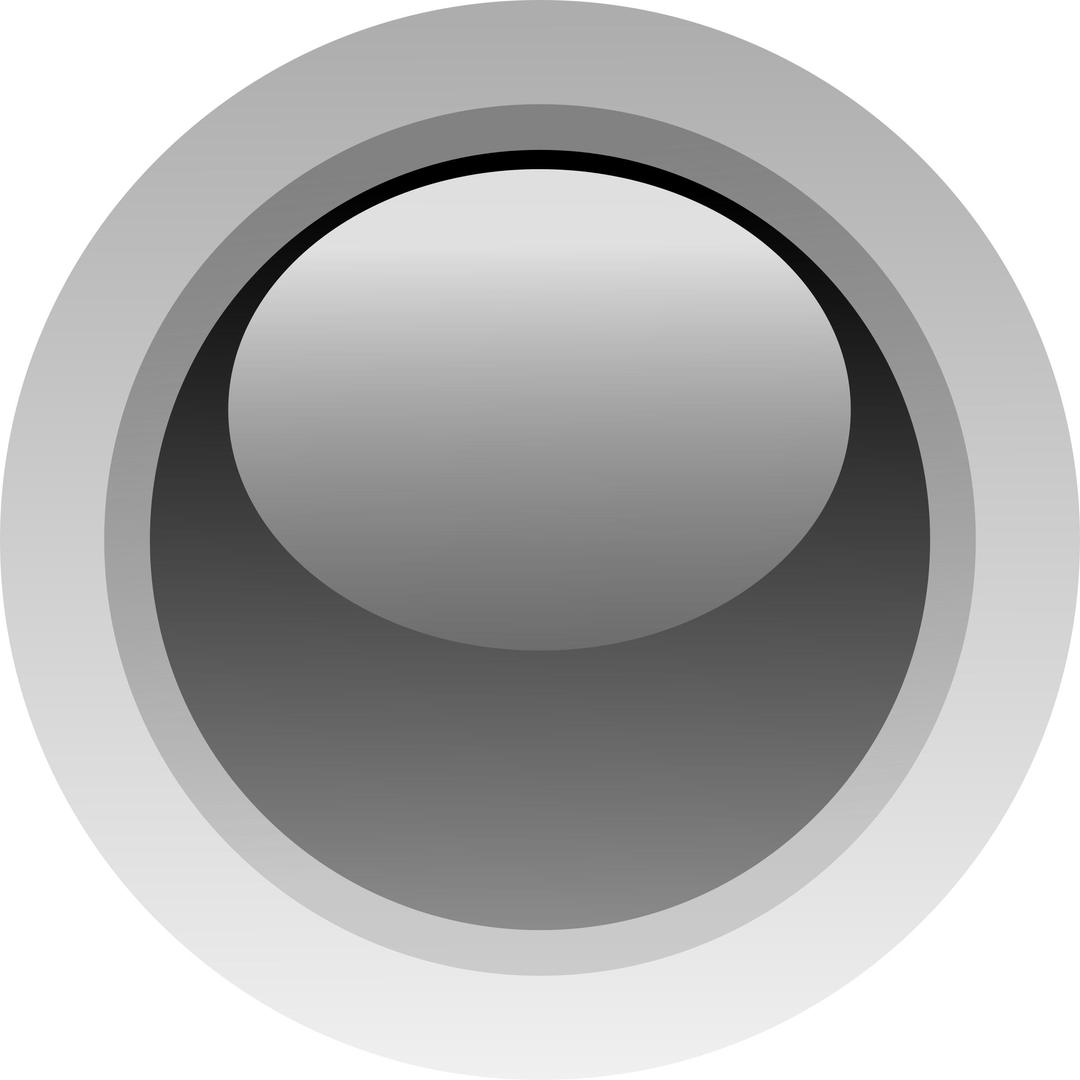 led circle black png transparent