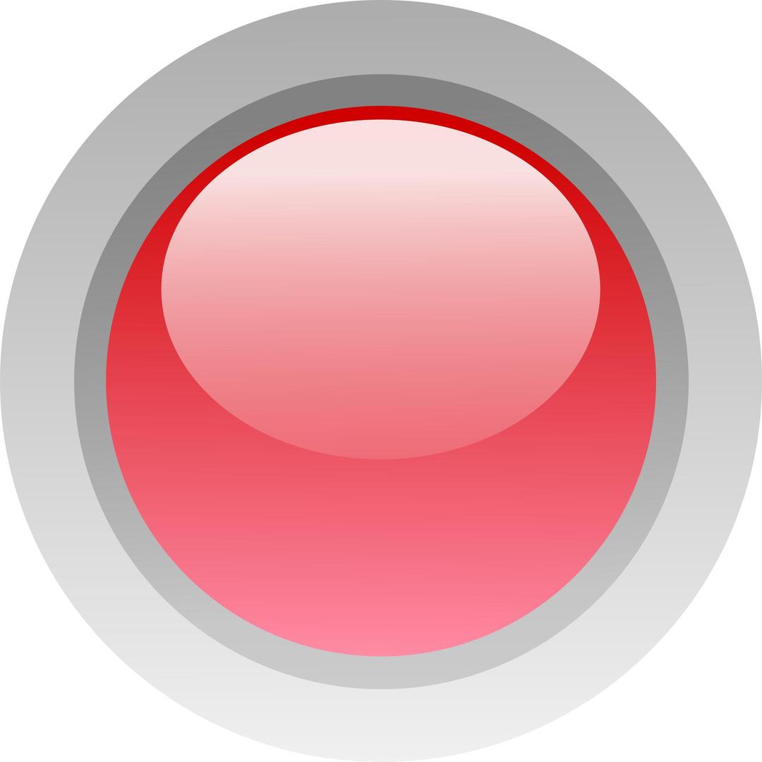 led circle red png transparent