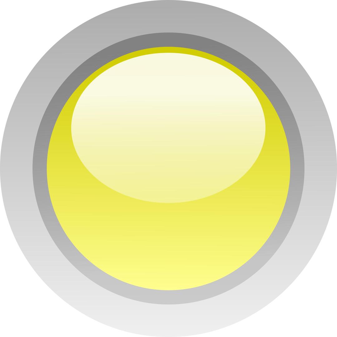 led circle yellow  png transparent
