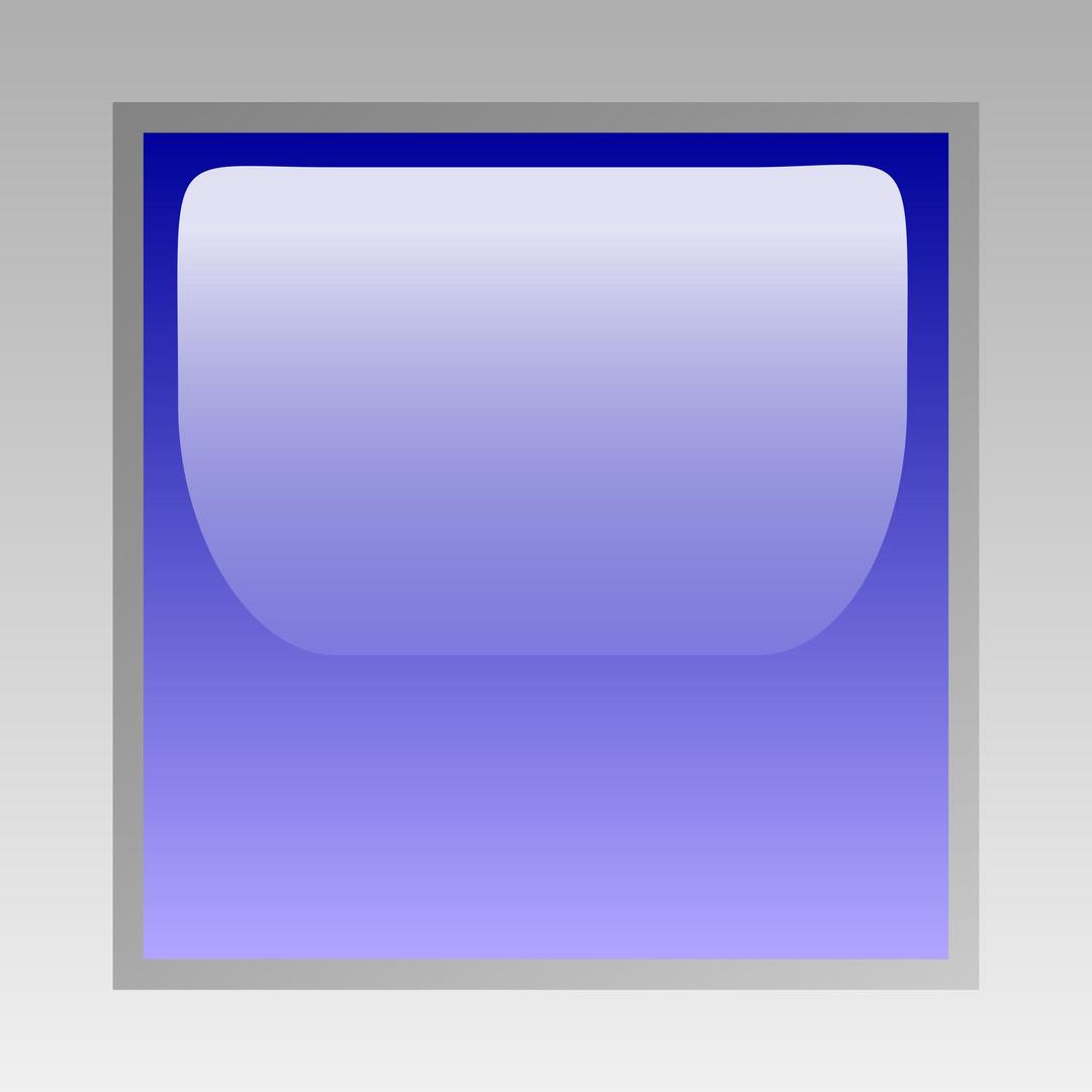 led square blue png transparent