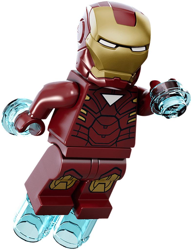 Lego Iron Man png transparent