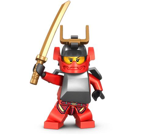 Lego Samurai X png transparent