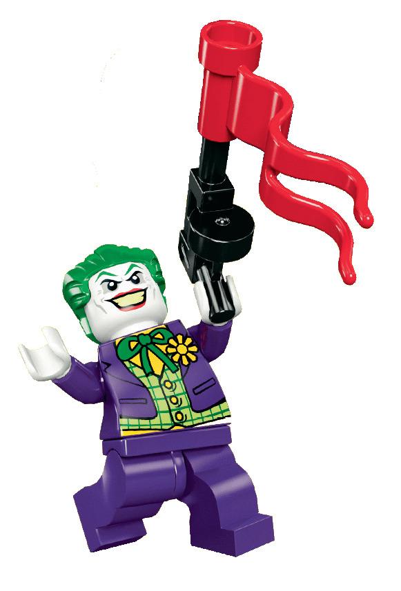 Lego the Joker png transparent