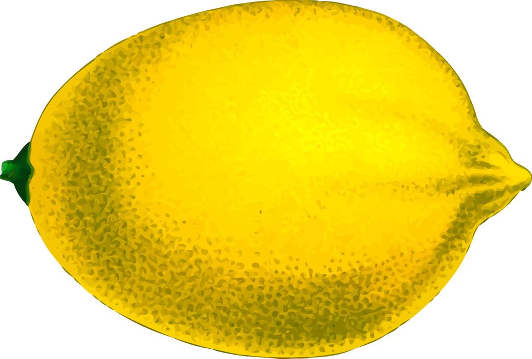 Lemon (detailed) png transparent