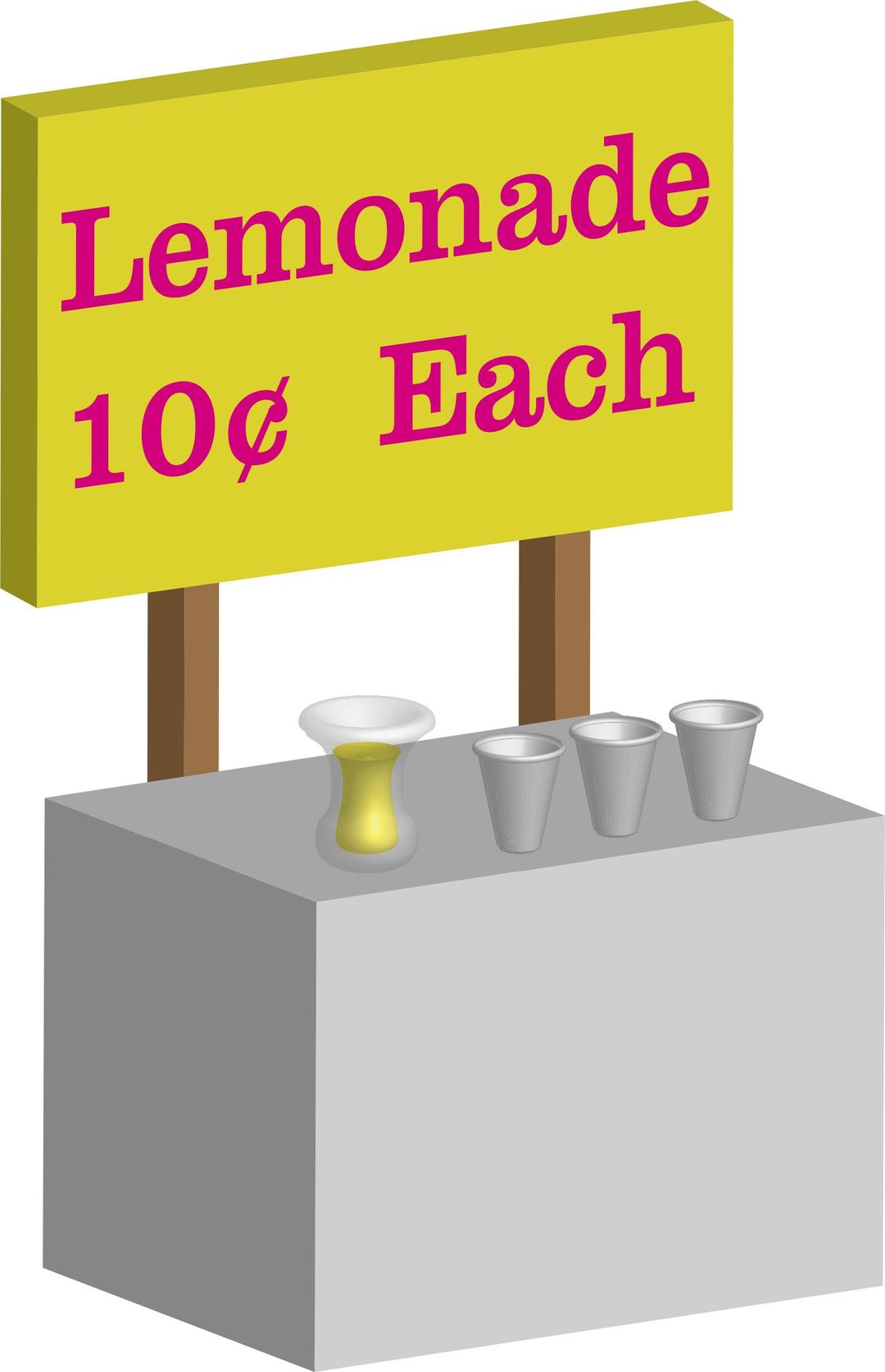 Lemonade Stand png transparent