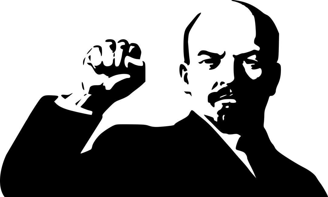 Lenin Black Drawing png transparent