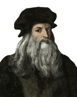 Leonardo Da Vinci Portrait png transparent