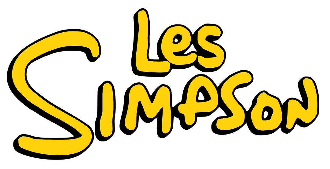 Les Simpson Logo png transparent