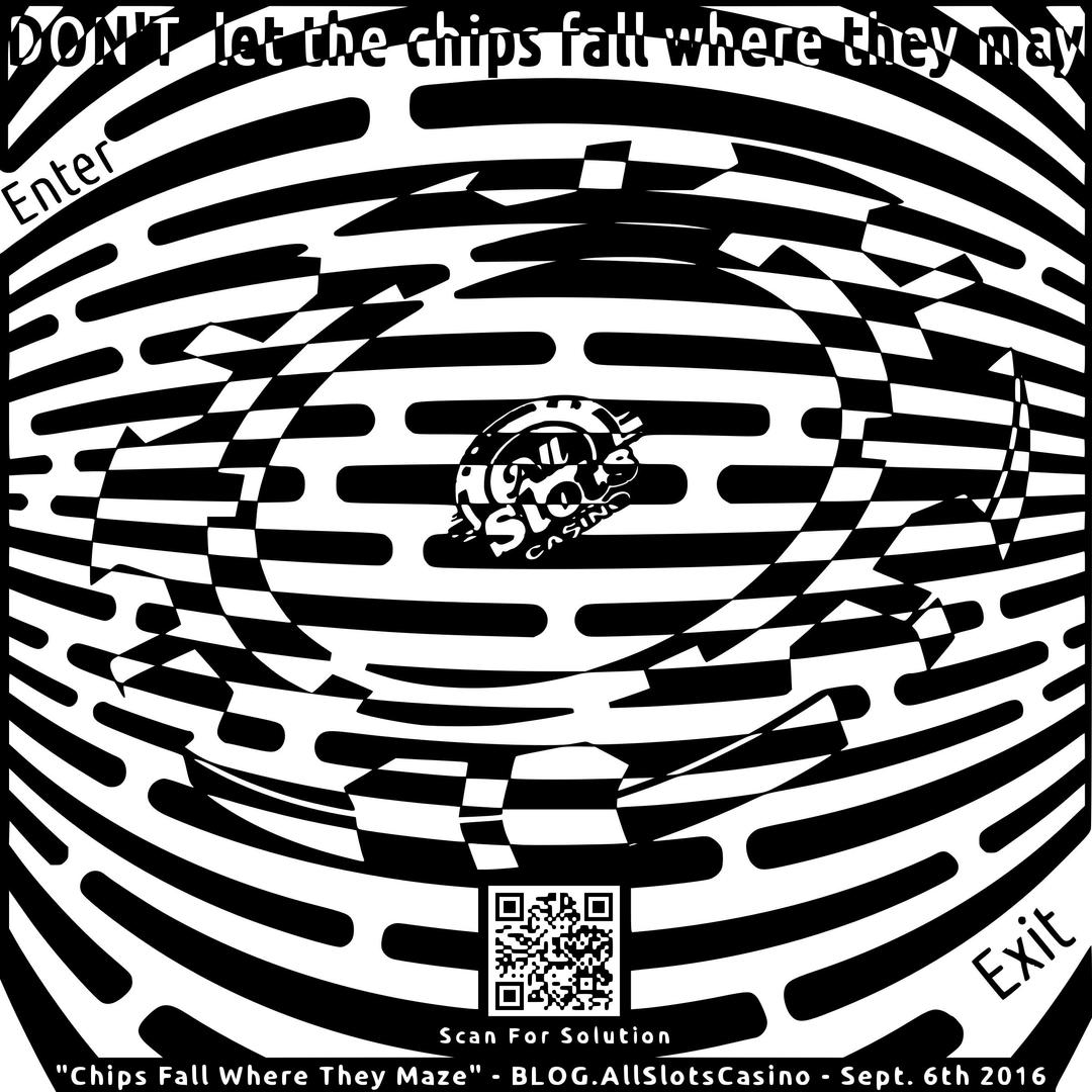 Let the Chips Fall Where They Maze png transparent