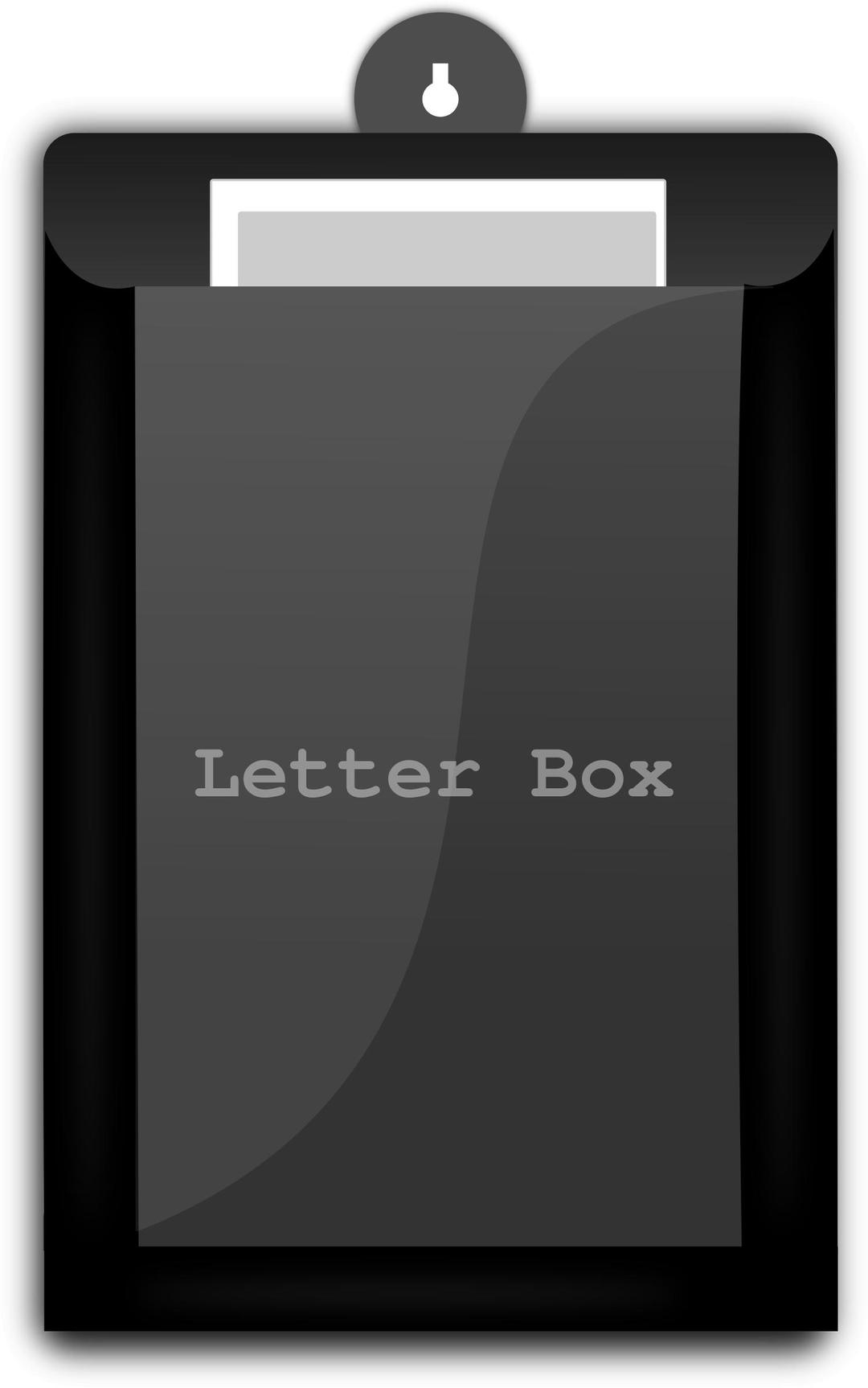 Letter Box png transparent