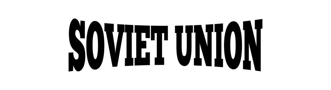 Lettering soviet union png transparent