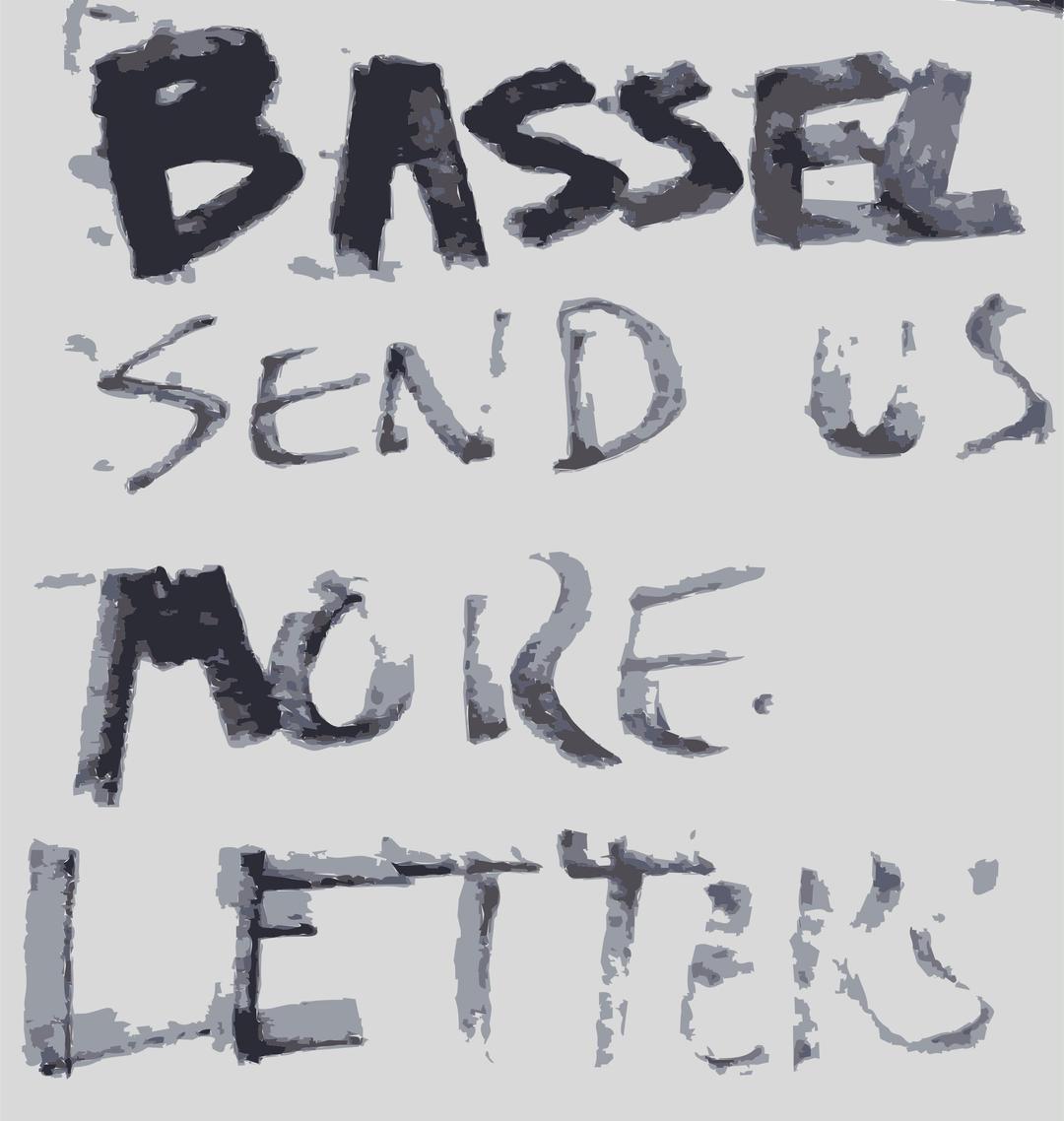 Letters to Bassel 2 png transparent