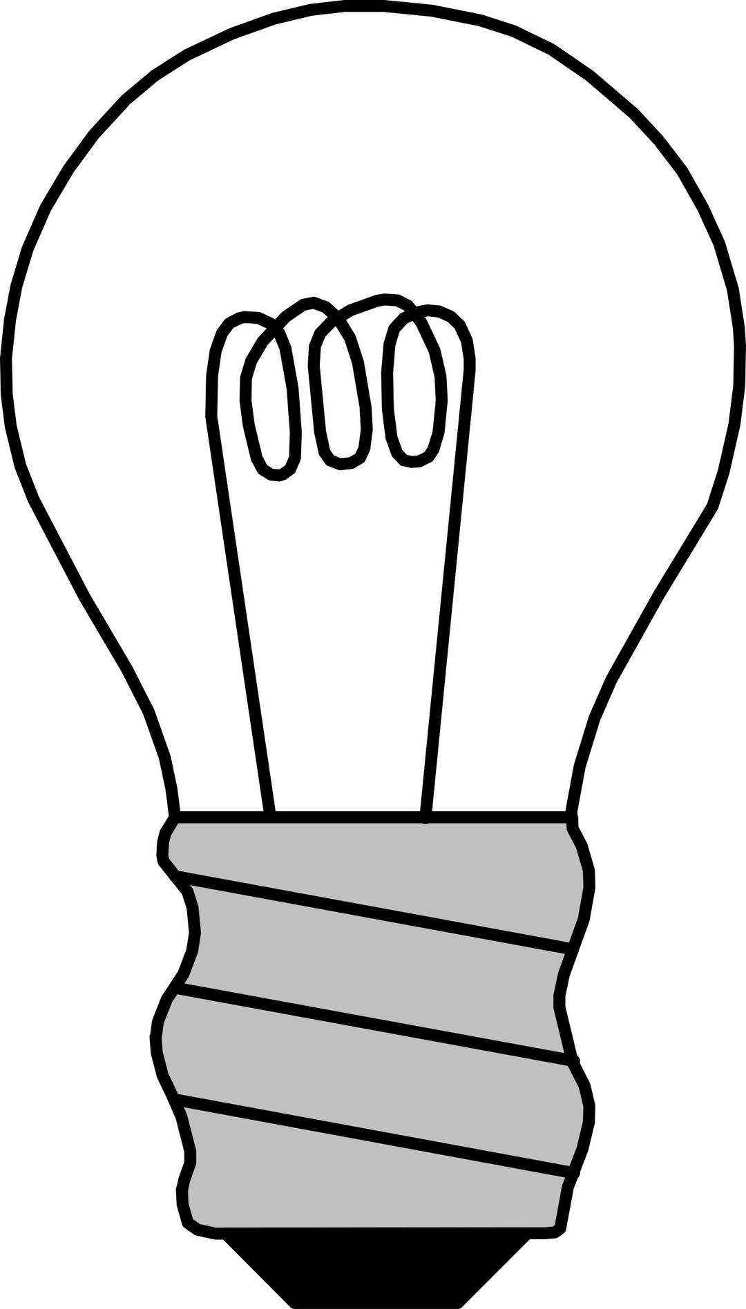 light bulb, off png transparent