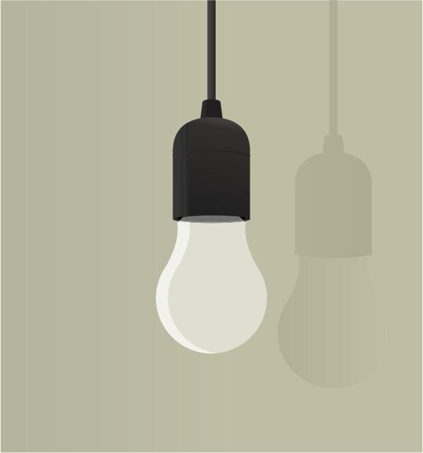 Lightbulb Hanging From Ceiling png transparent