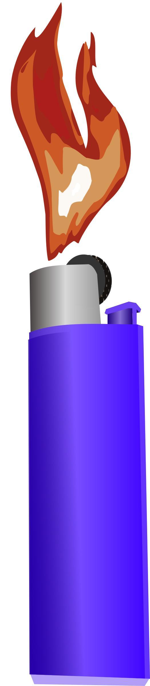 Lighter with Flame png transparent