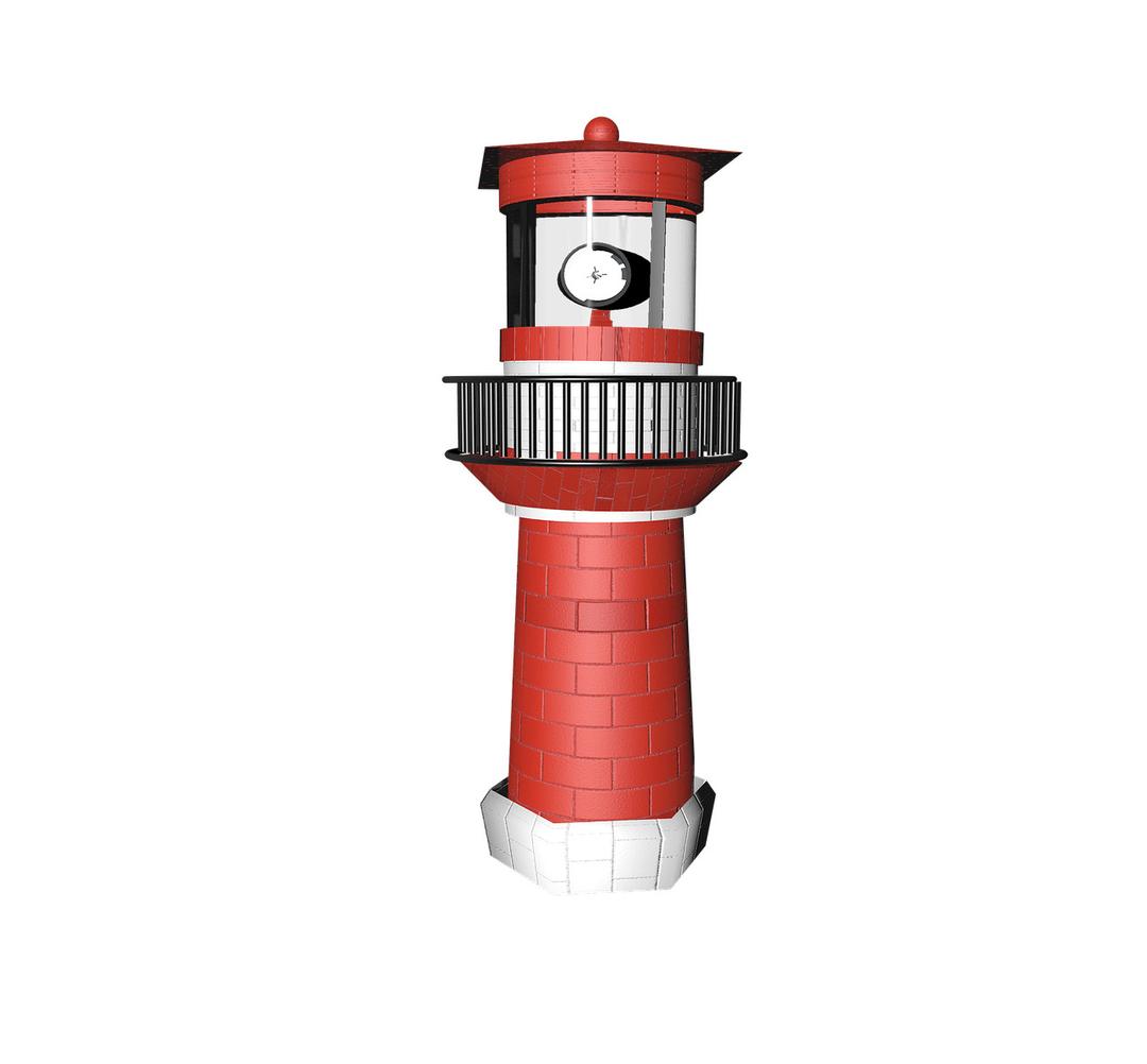 Lighthouse Red png transparent