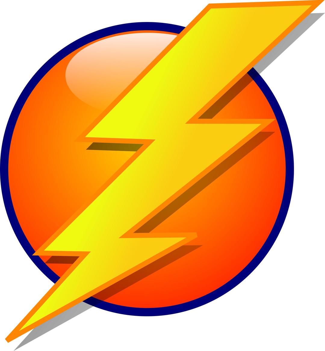 Lightning Icon png transparent