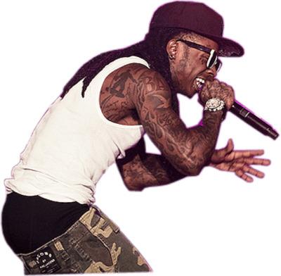 Lil Wayne Singing Loud png transparent