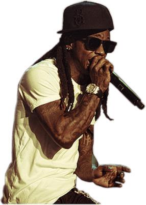 Lil Wayne Singing png transparent