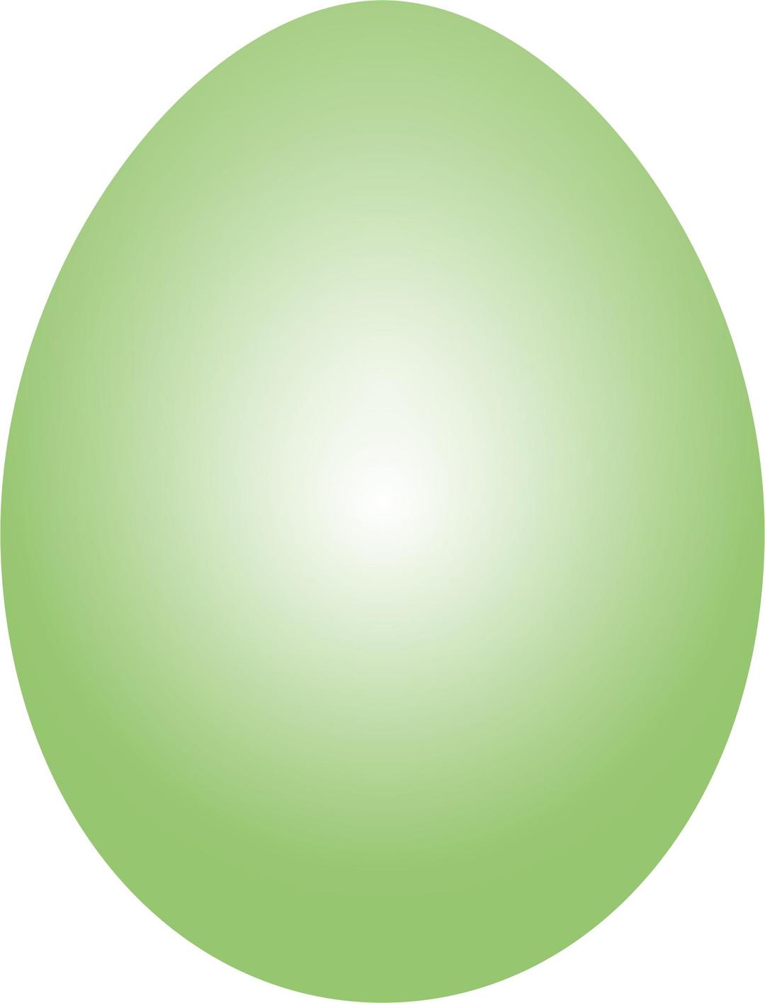 Lime Green Easter Egg png transparent