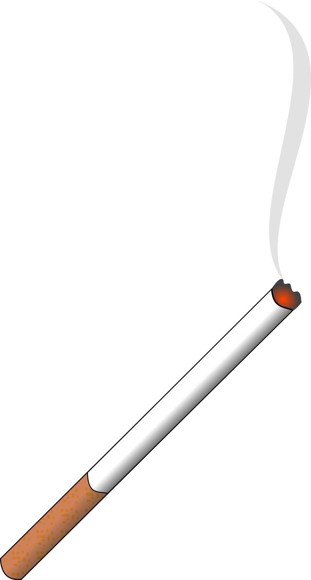 Lit Cigarette png transparent
