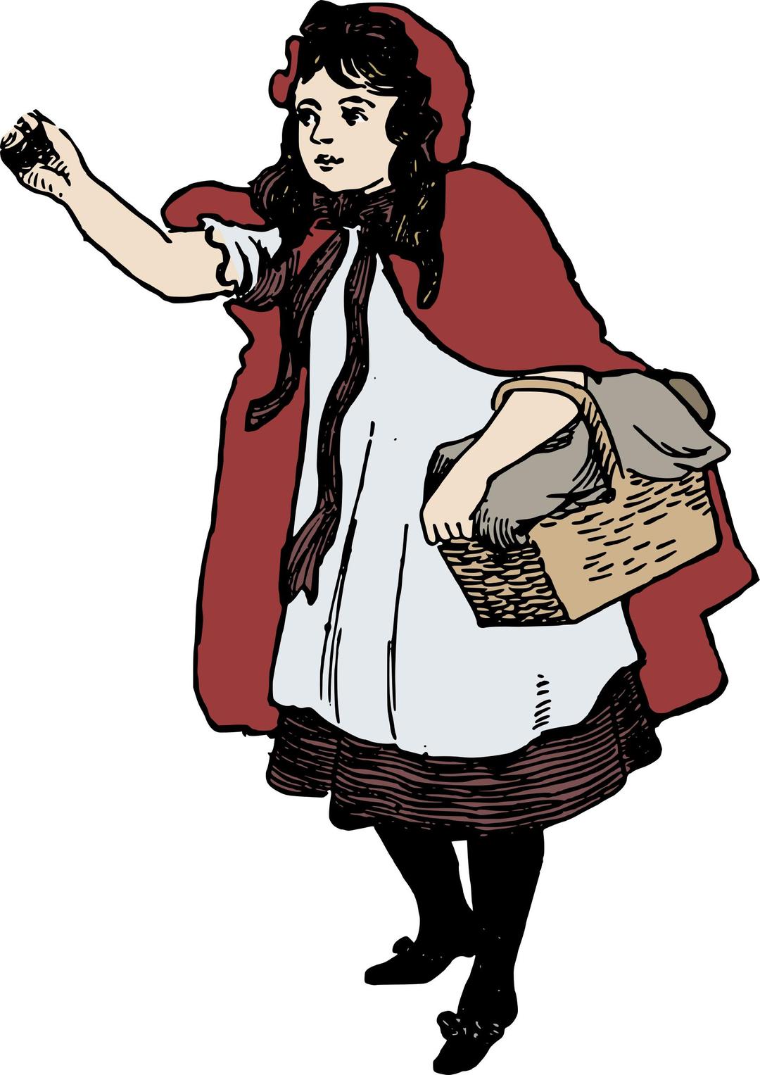 Little Red Riding Hood png transparent