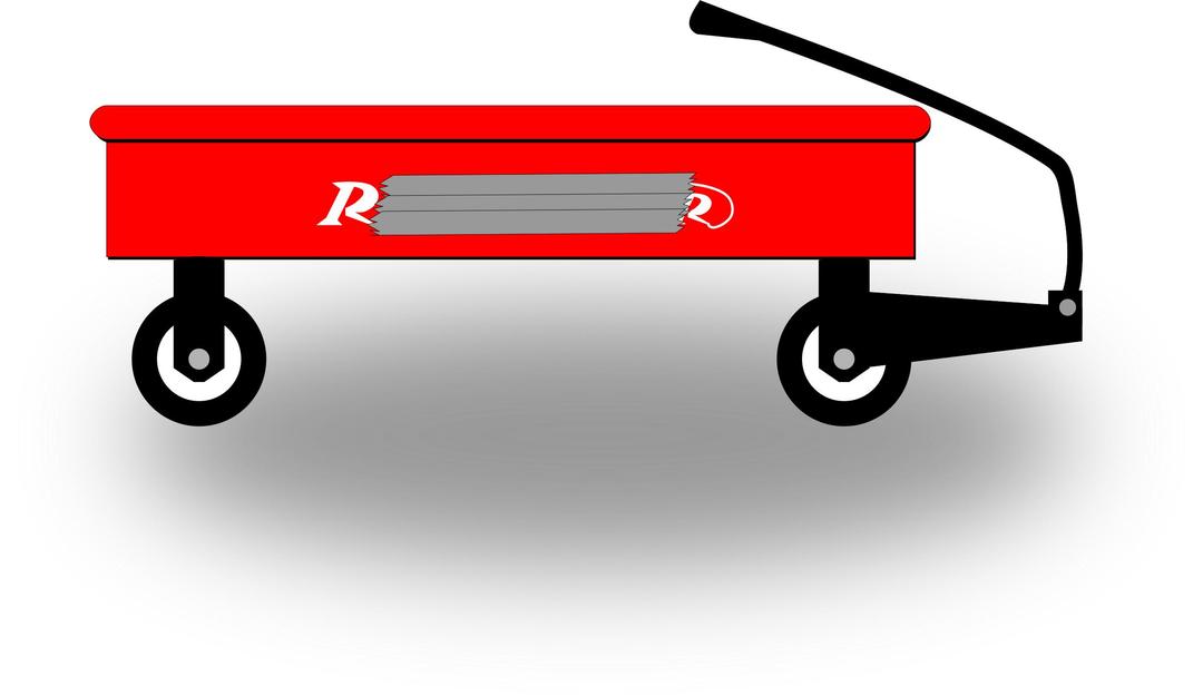 Little Red Wagon png transparent